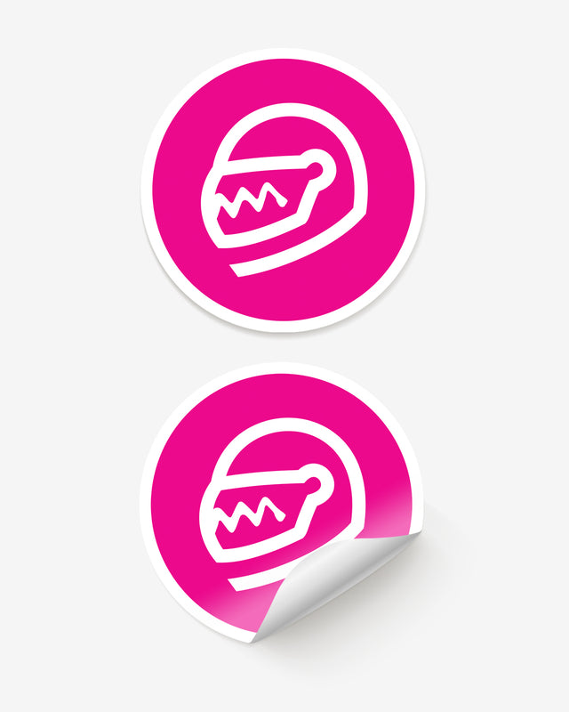 Brain Bucket Sticker Pack
