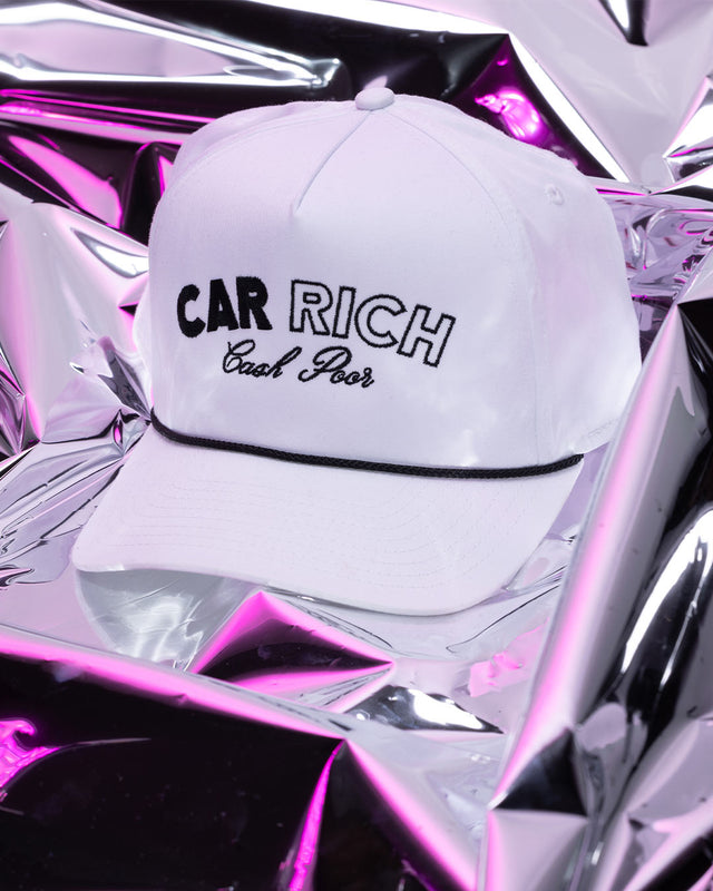 Car Rich Cash Poor Rope Hat