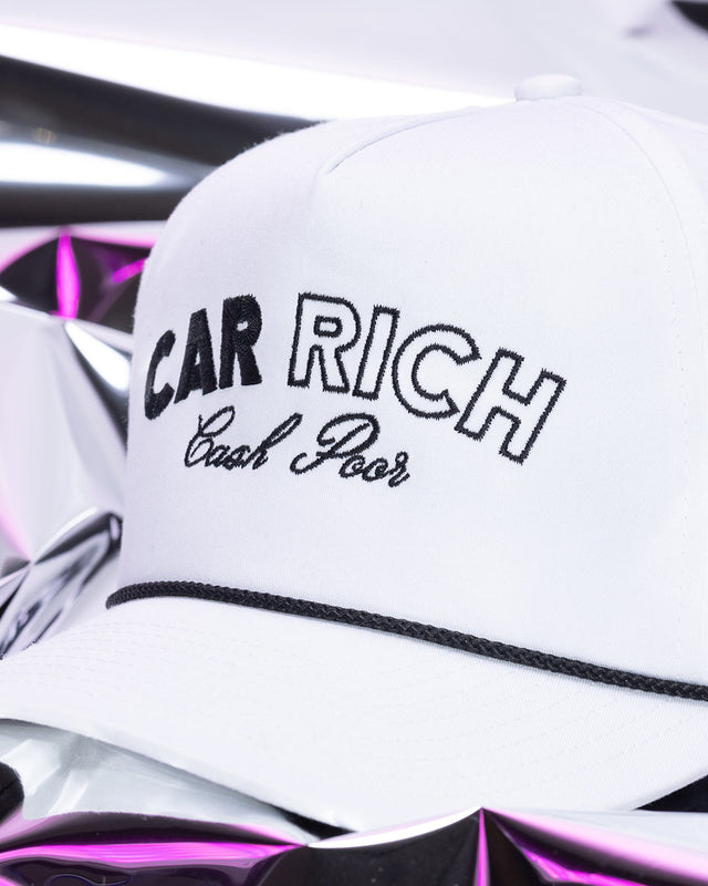 Car Rich Cash Poor Rope Hat