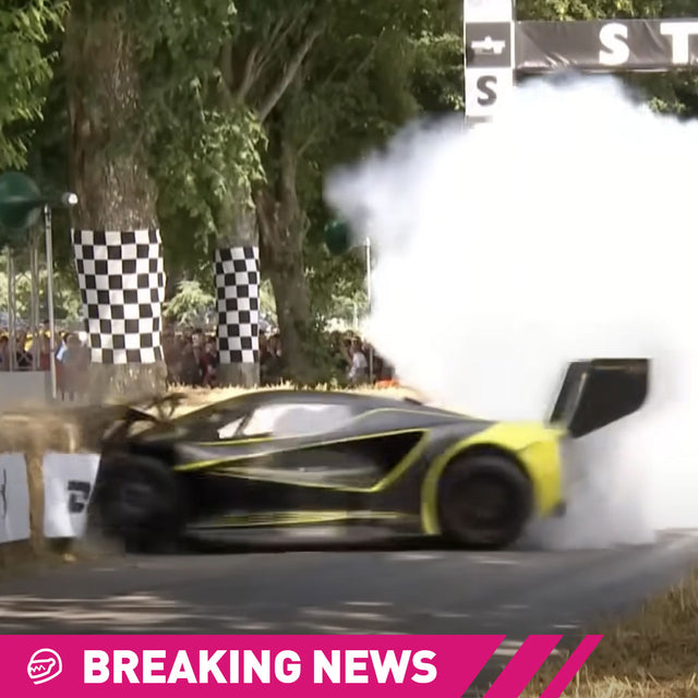 Driver Of Crashed Goodwood Lotus Salvaged For Parts